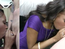 Interracial Action Makes A Lovely Girl Extremely Horny