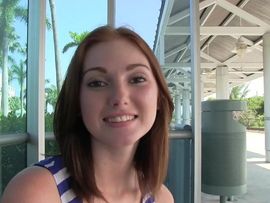 Young Chick Receives A Huge And Strong Facial