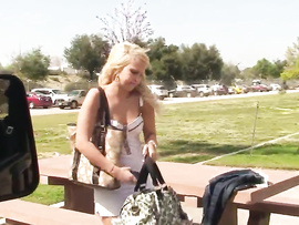 Shaved Blonde Teen Gets Fucked In A POV Video