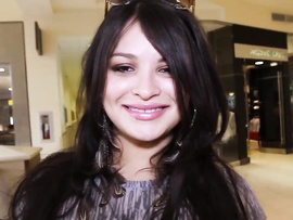 Colombian Beauty Sucks In The Car And Gets Penetrated