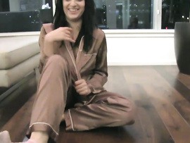 Three Girls Having A Slumber Party And Get Interrupted