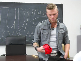 Tattooed Teacher Fucking A Petite Teen With Small Tits