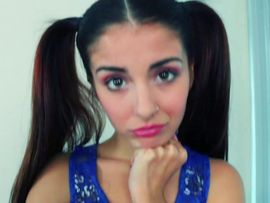 Sexy Girl With Pigtails Is Extremely Horny And Hot